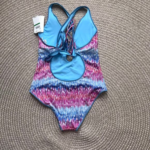 BECCA One Piece Swimsuit Sz Large - Picture 3 of 5